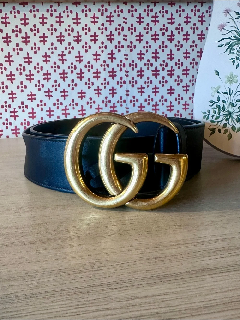 Gucci GG Marmont Wide Belt Size 80